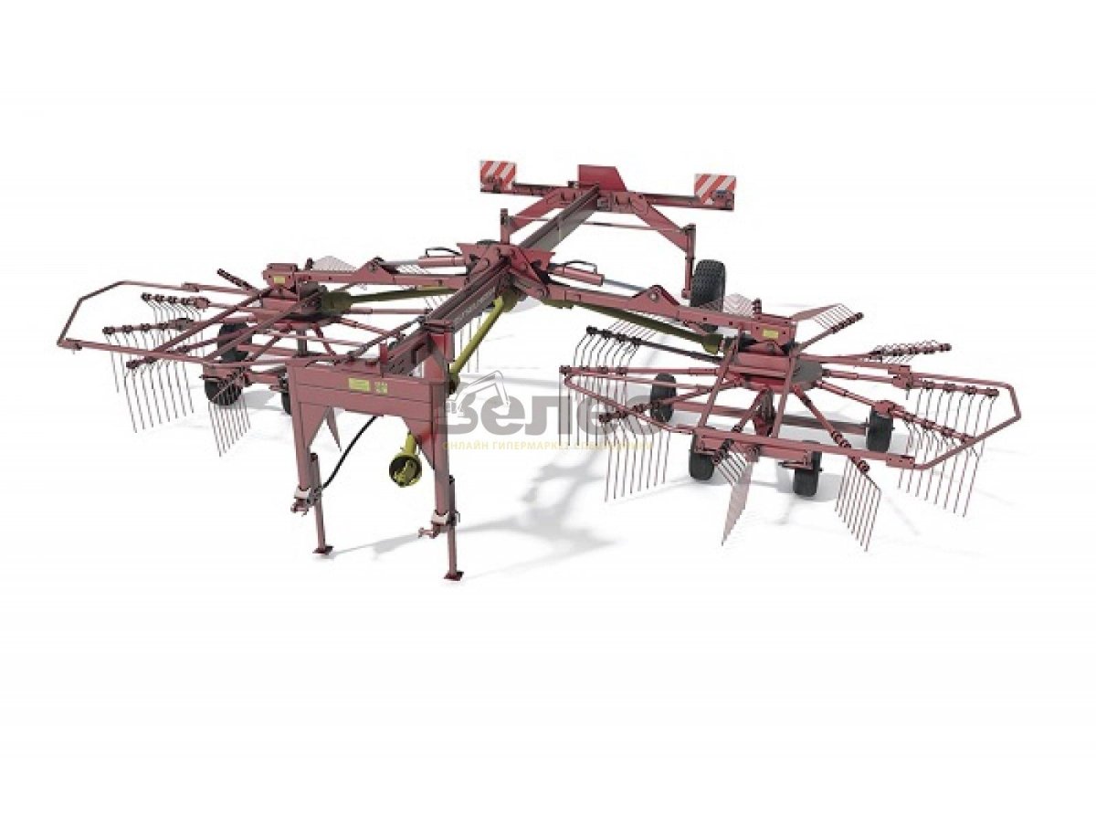 Грабли двухроторные прицепные Kolibri Duo 810