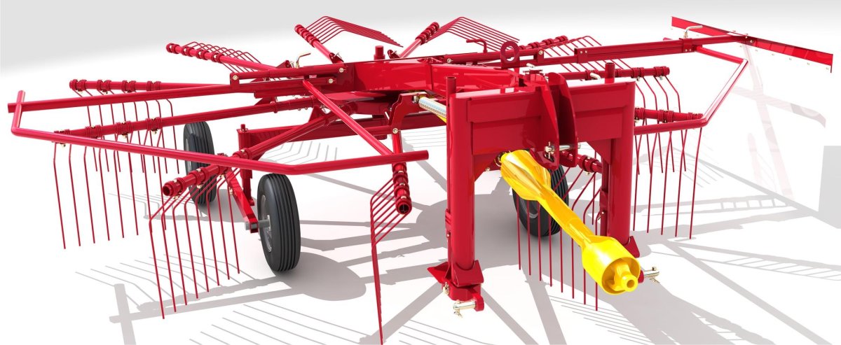 Грабли роторные навесные грн-471 Kolibri