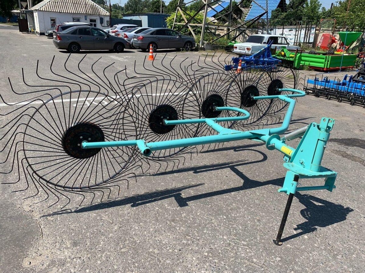 Грабли ворошилки 5 колесные