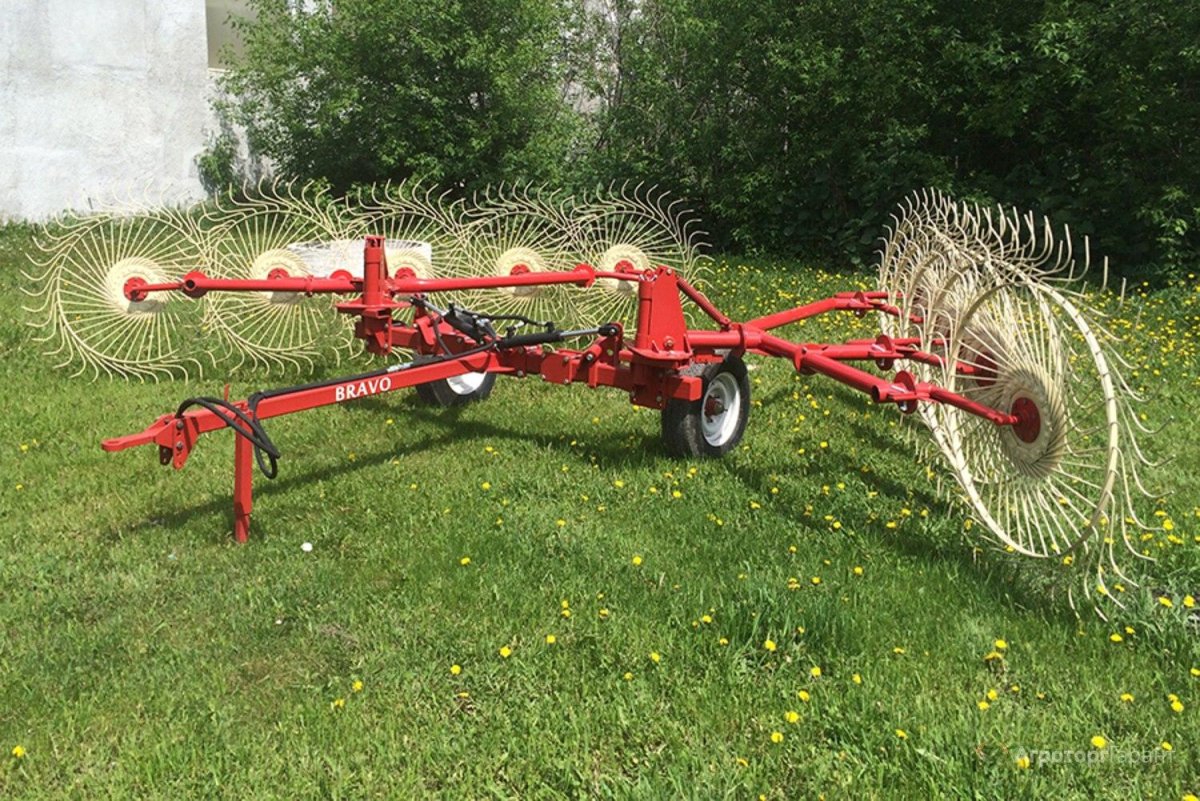 Грабли валковые колесно-пальцевые ГВКП-7.10 «Bravo»