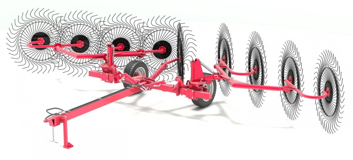 Грабли колесно-пальцевые ГКП-600