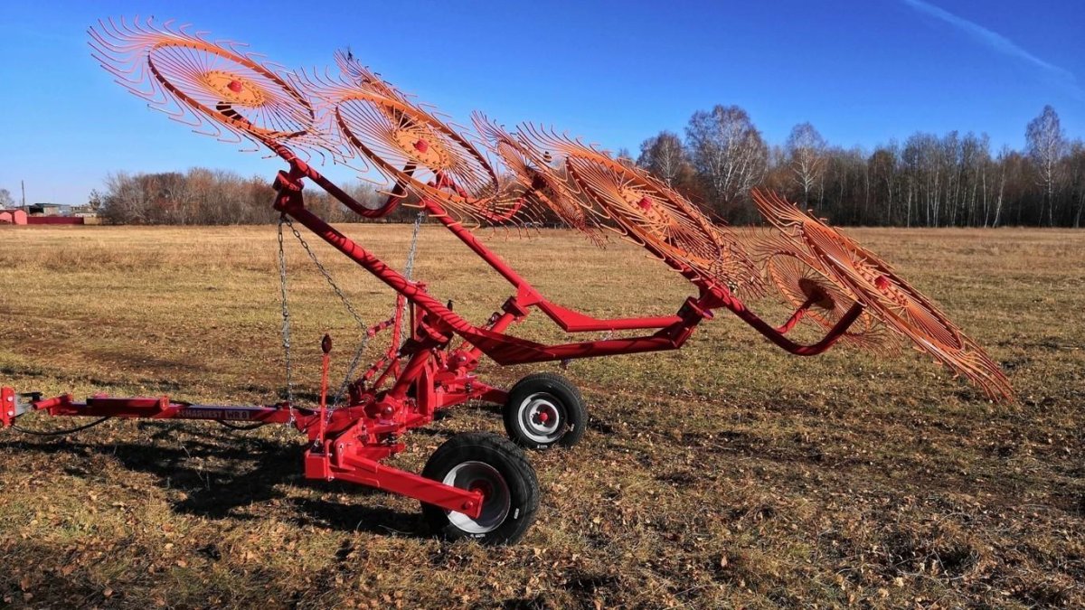 Грабли колесно-пальцевые Harvest wr8