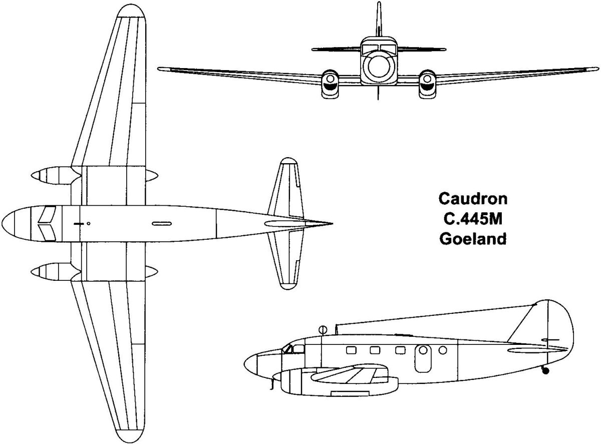 Caudron c-445 Goeland