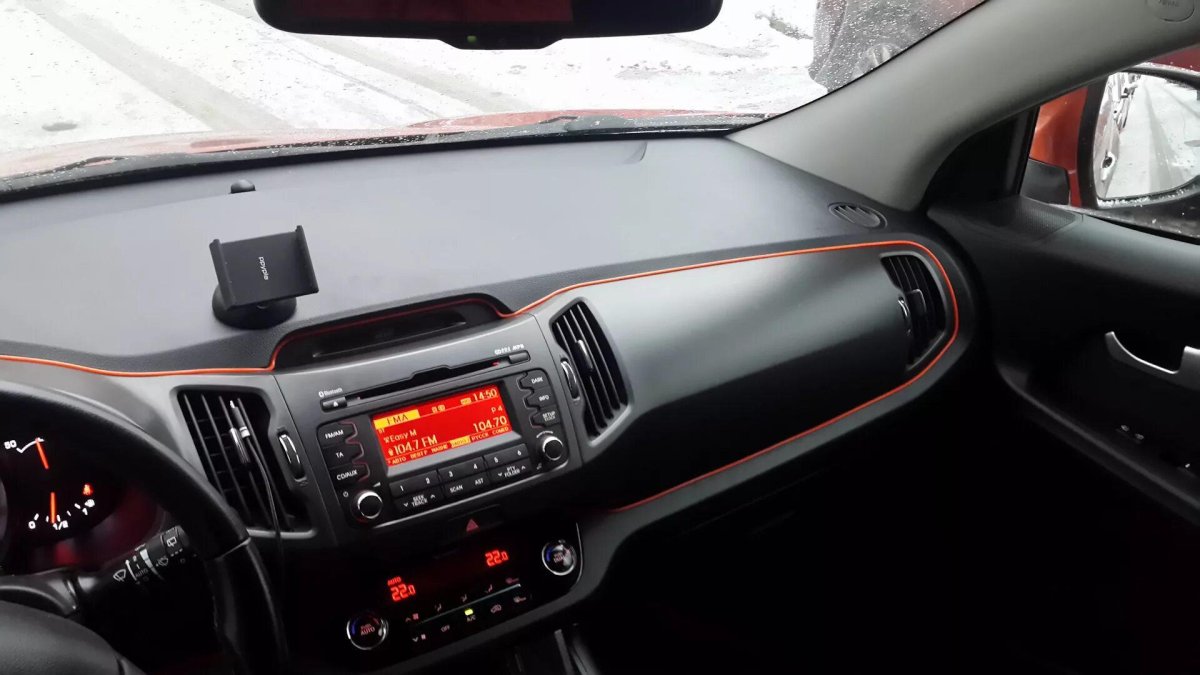 Kia Sportage торпеда