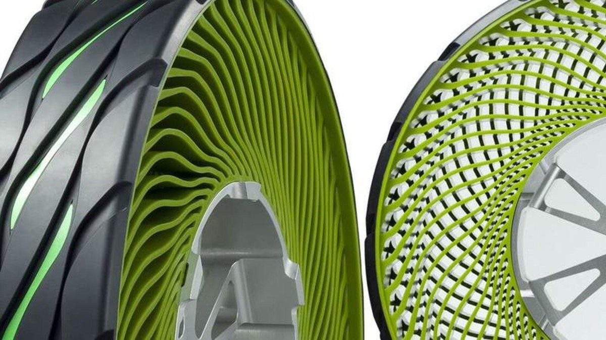 Безвоздушные шины Мишлен