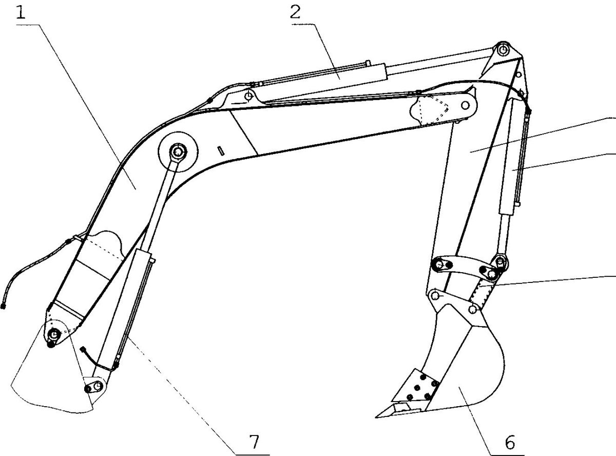 Рукоять ЕК-12 экскаватор