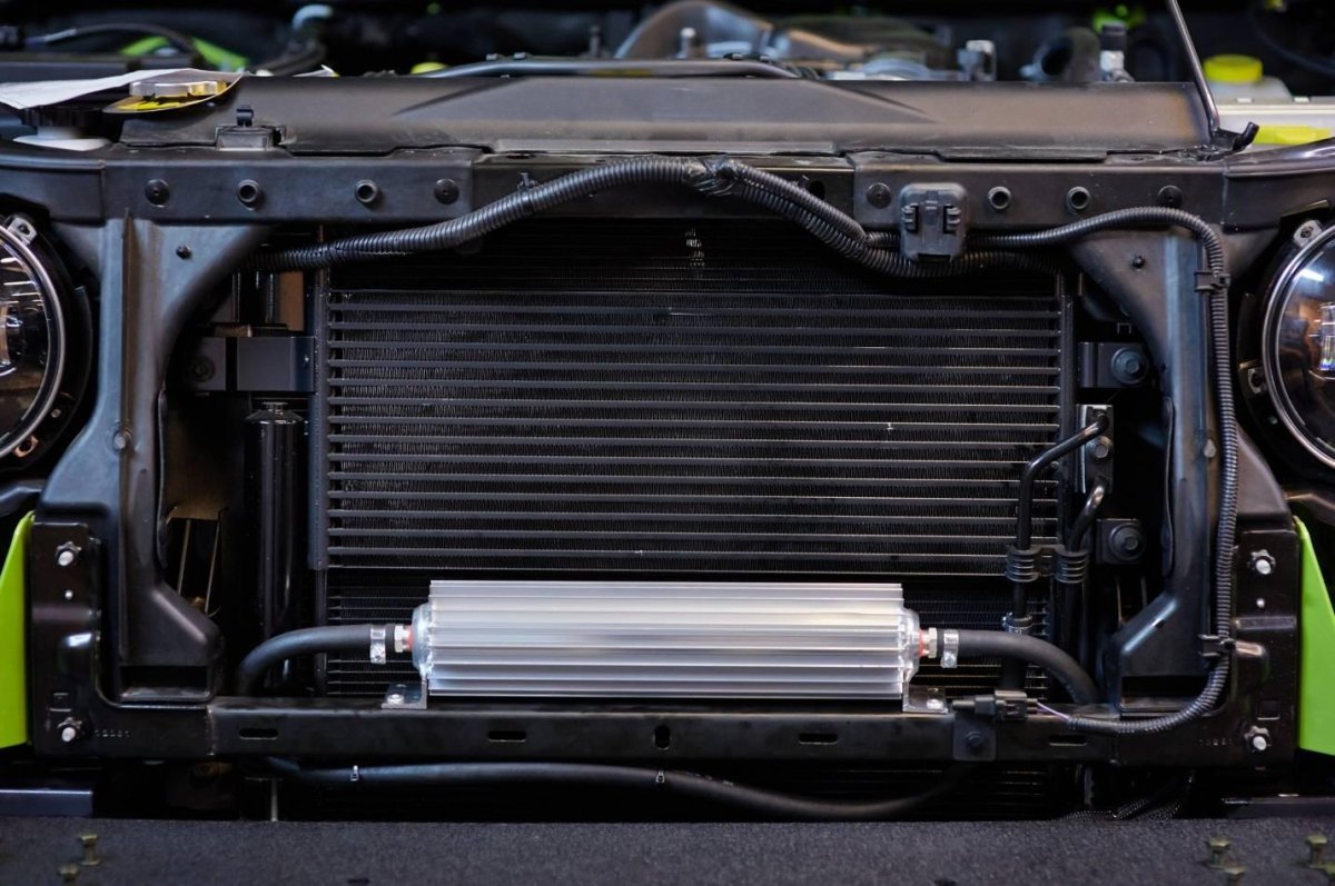 Радиатор охлаждения АКПП trailblazer