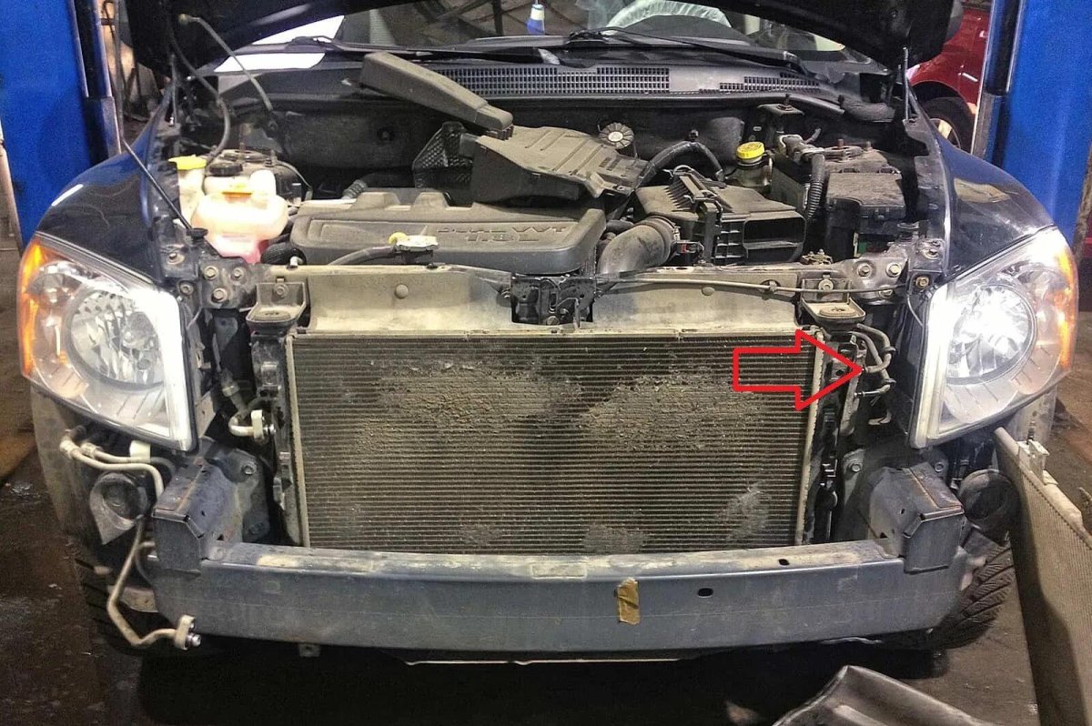 Система охлаждения Додж Калибр