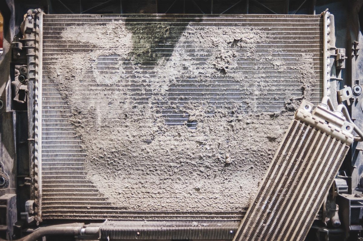 Грязный радиатор