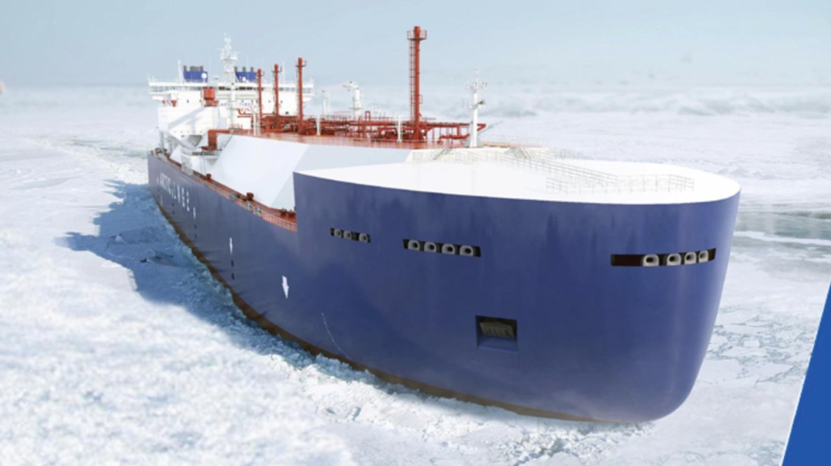 Танкер Арктик СПГ 2