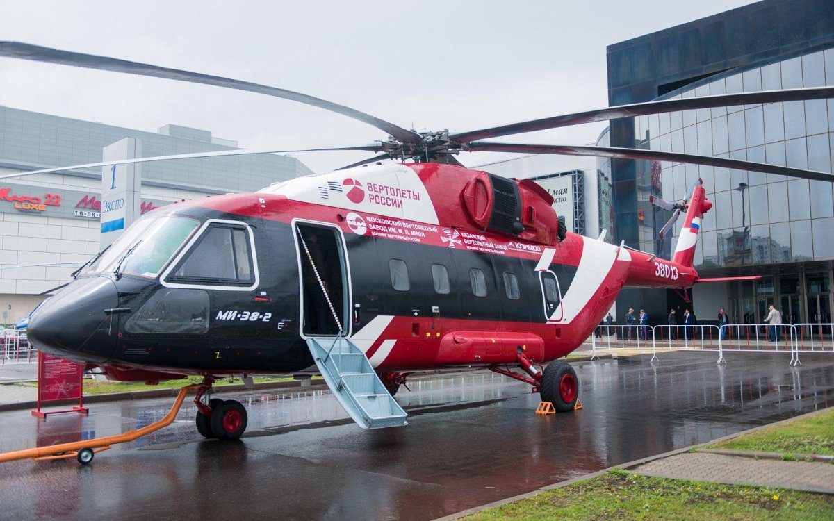 Ми-38 вертолёт