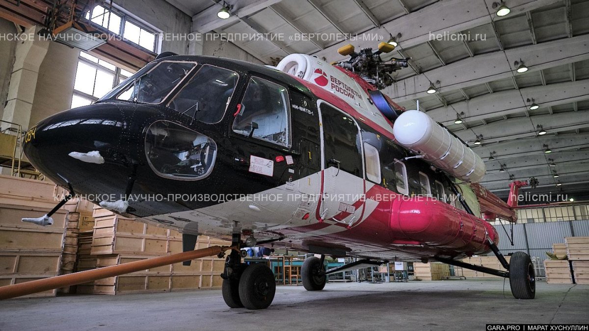 Ми-8мтв-5 кабина