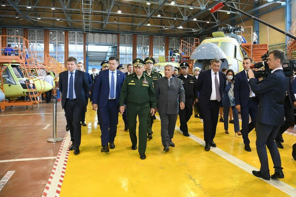 Казань КВЗ вертолетный завод