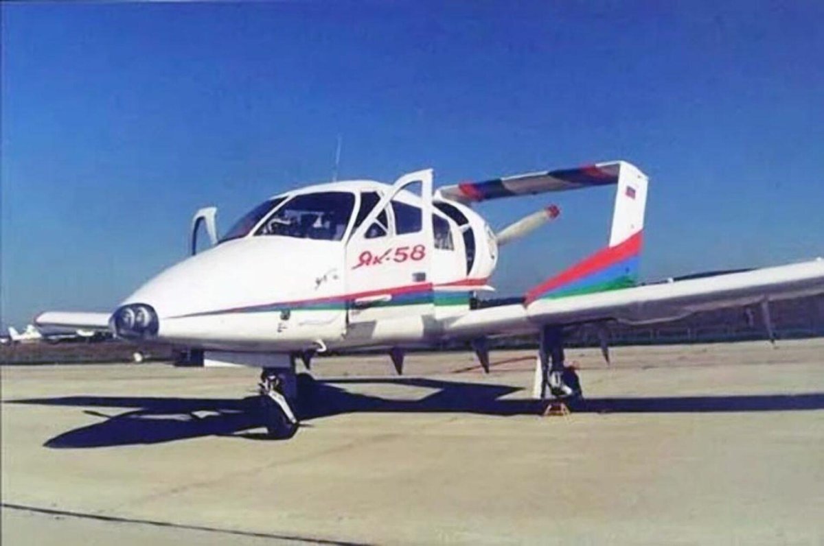 Многоцелевой шестиместный самолет як-58