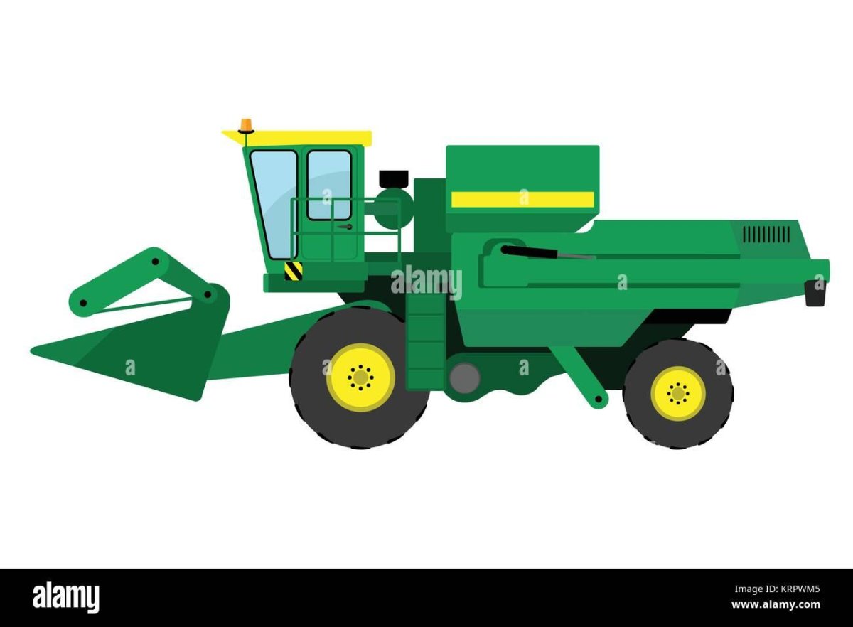 Раскраска комбайн Дон 1500