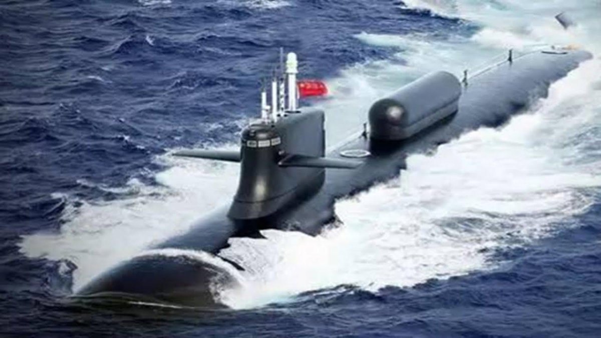 Китайская подводная лодка