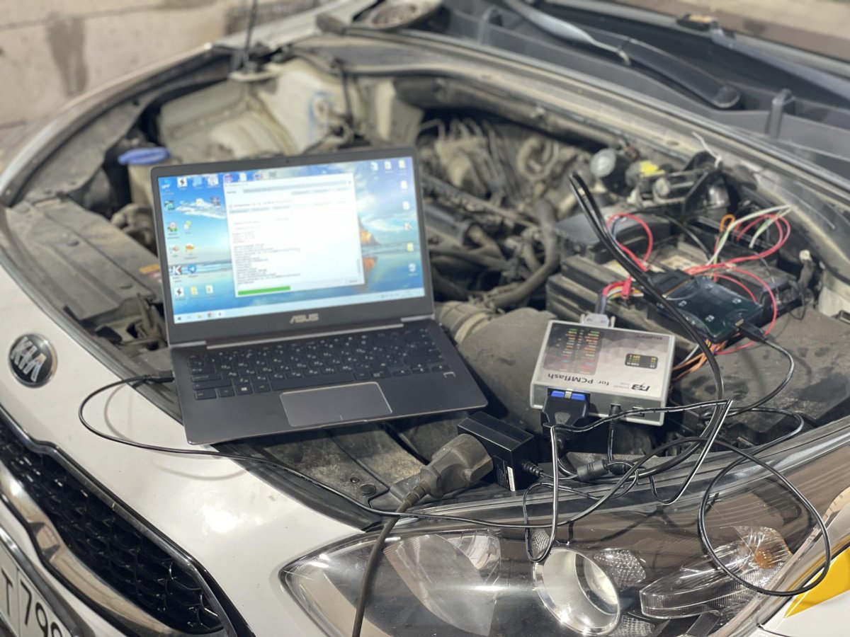 Проверка катализатора Киа Рио с помощью elm327