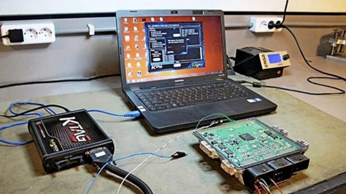 Оборудование для перепрошивки ЭБУ автомобиля