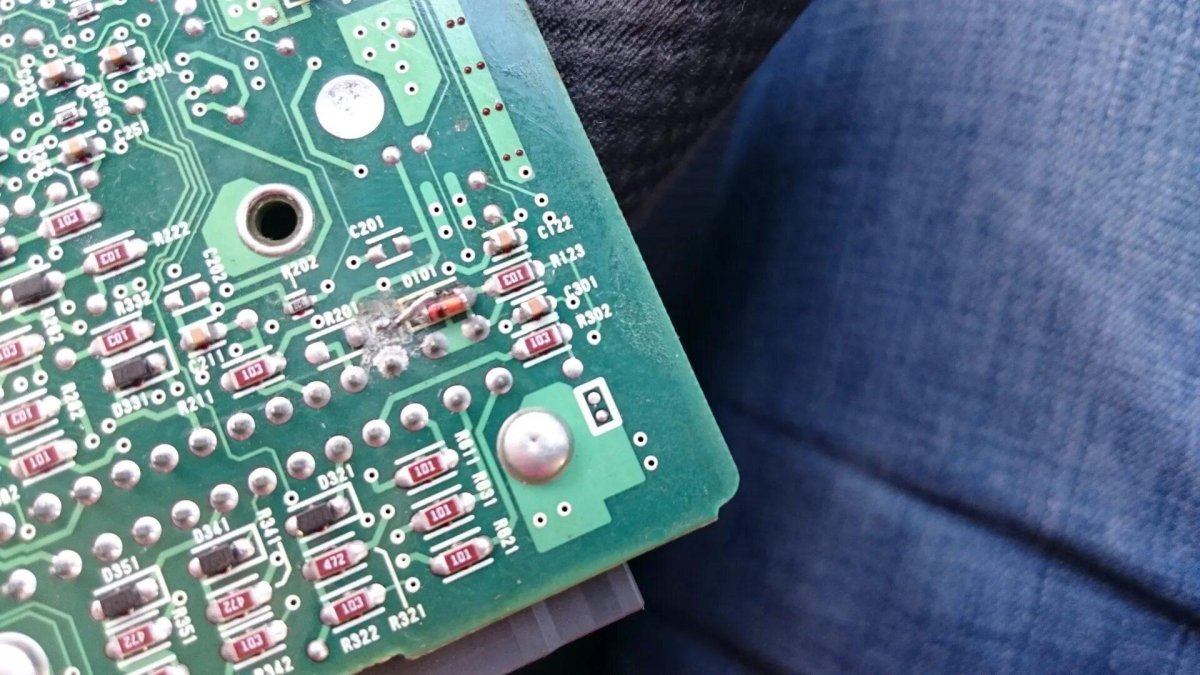 Диоды АКПП сгоревшие