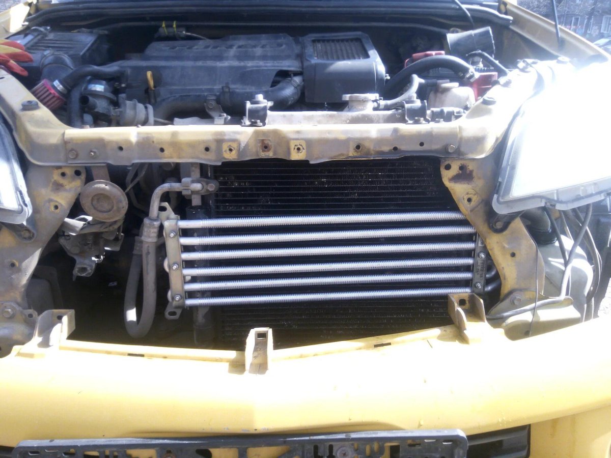 Радиатор АКПП Дайхатсу YRV