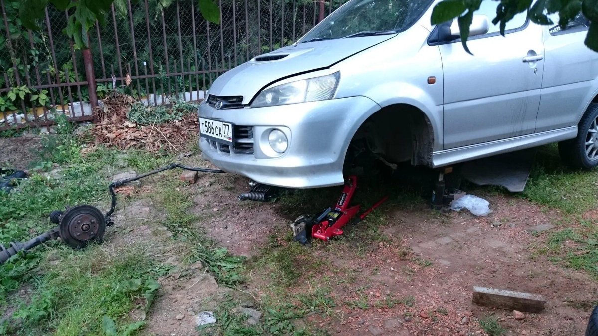 Замена АКПП Дайхатсу ЮРВ