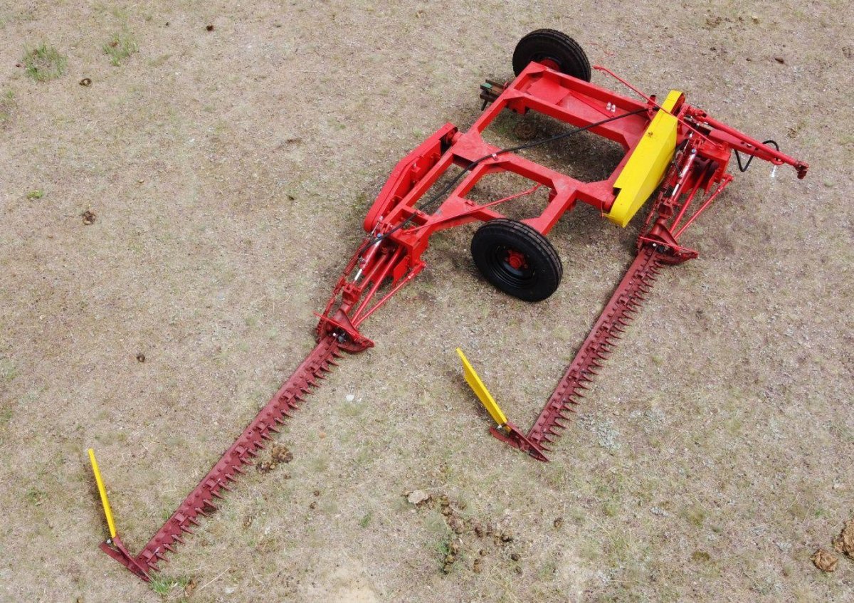 Косилка двухбрусная прицепная кд-ф-4.0-п