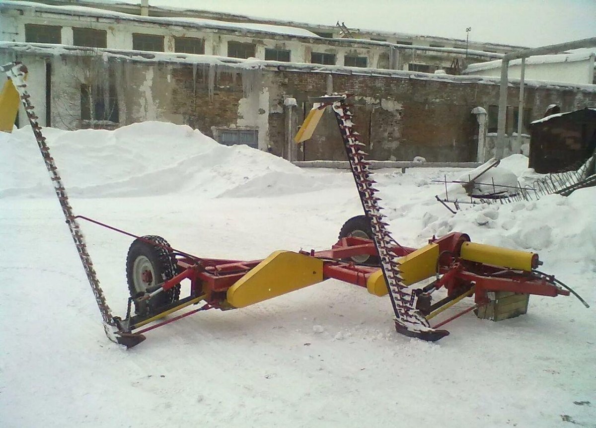 Косилка прицепная двухбрусная сегментно-пальцевая КДП-4м