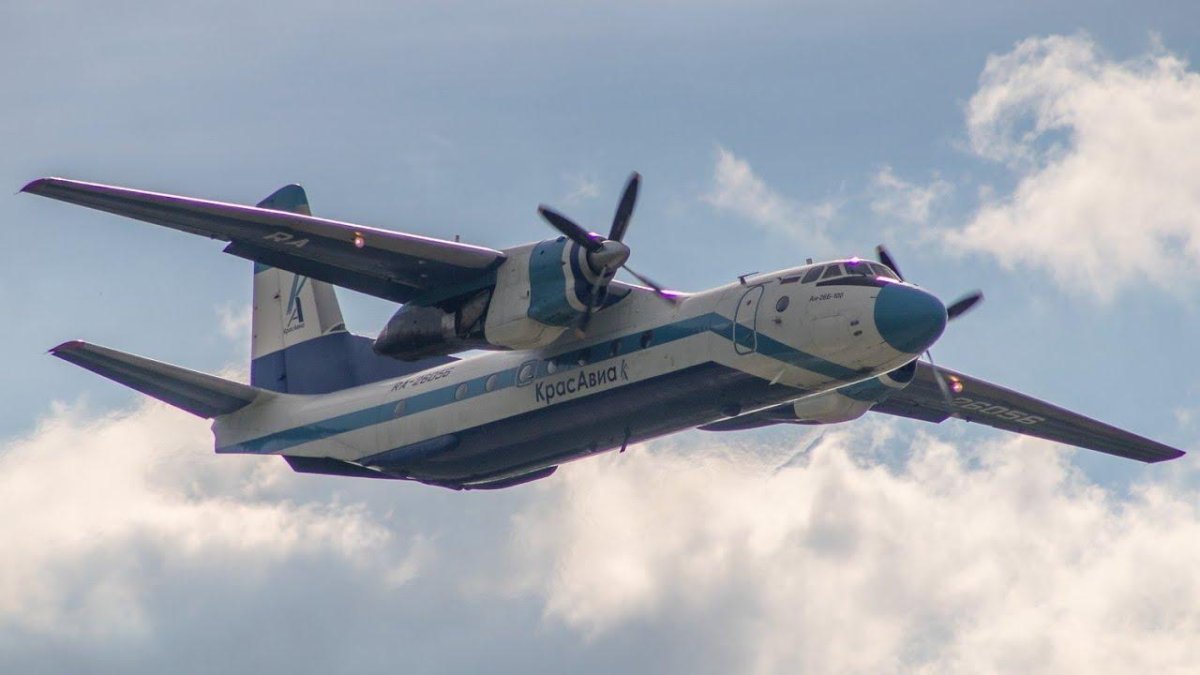 АН-26 пассажирский КРАСАВИА
