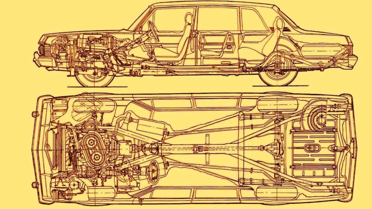 Рама ГАЗ 14 Чайка