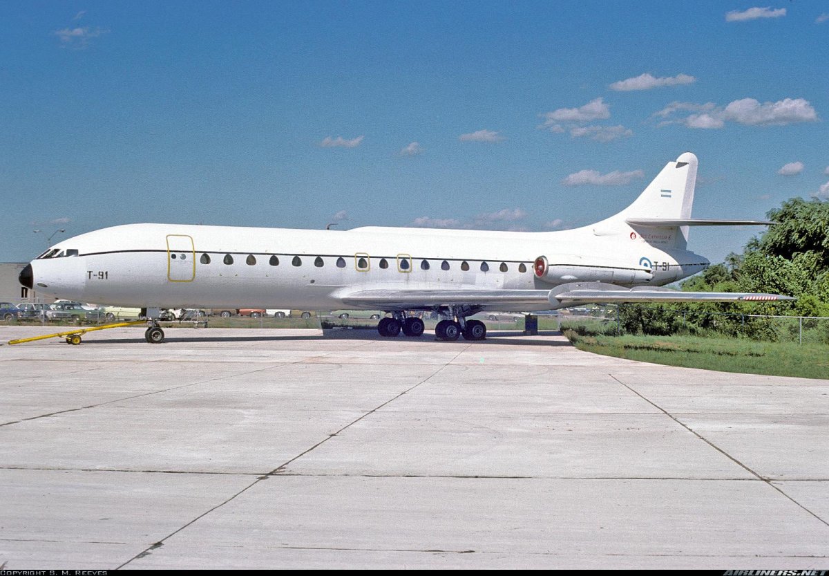 Самолет Каравелла Франция