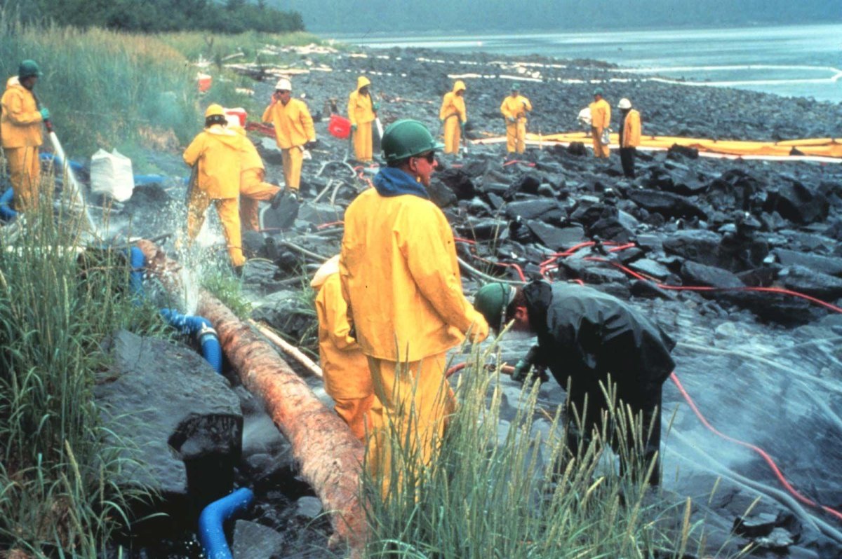 Разлив нефти Exxon Valdez