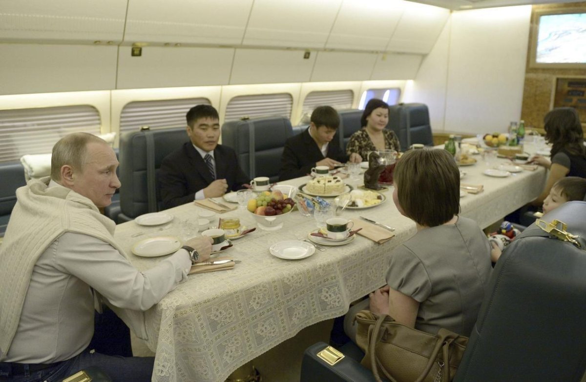 Ил-96 президентский салон