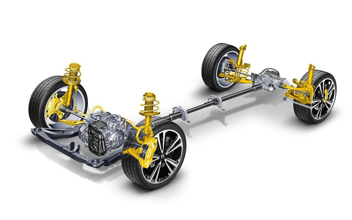 Подвеска машины