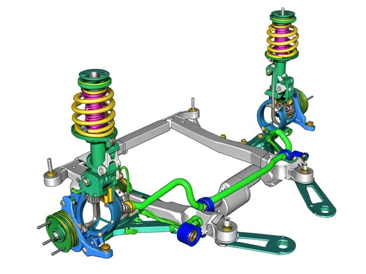 Передняя подвеска ВАЗ 2110