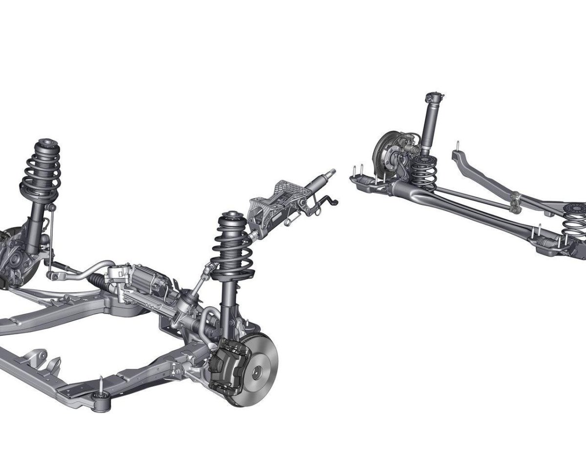 Задняя подвеска Опель Астра h