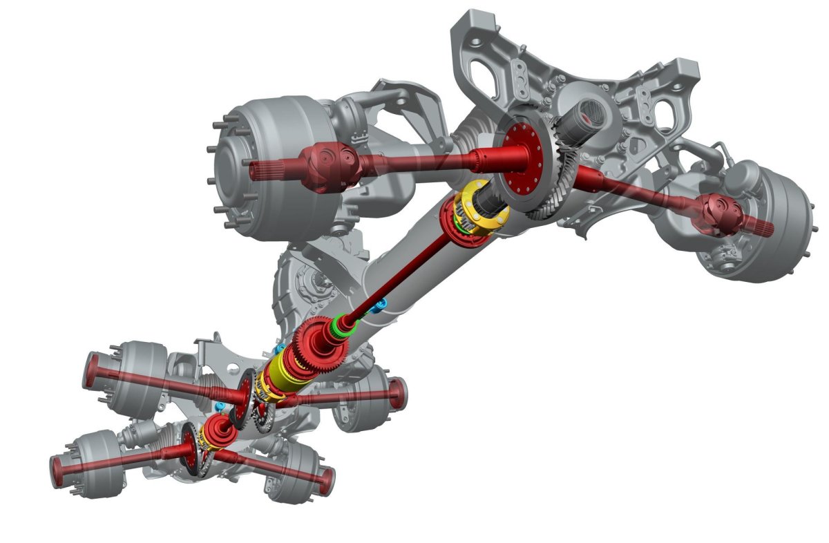 Хребтовая рама Татра 815