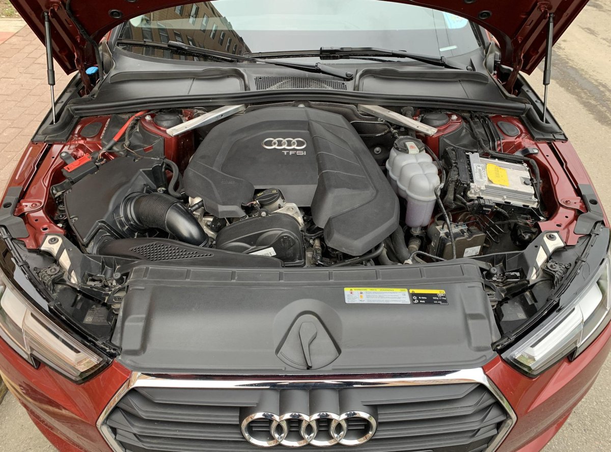 Audi a4 под капотом