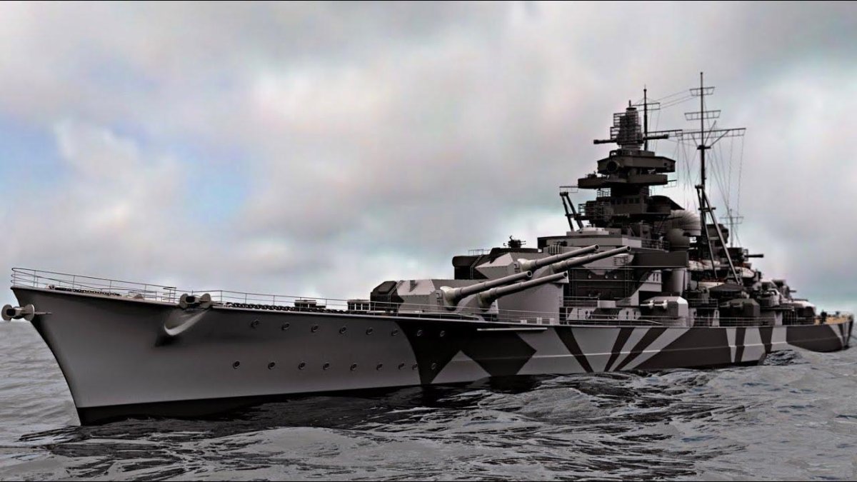 Линкор.Тирпиц.Германии