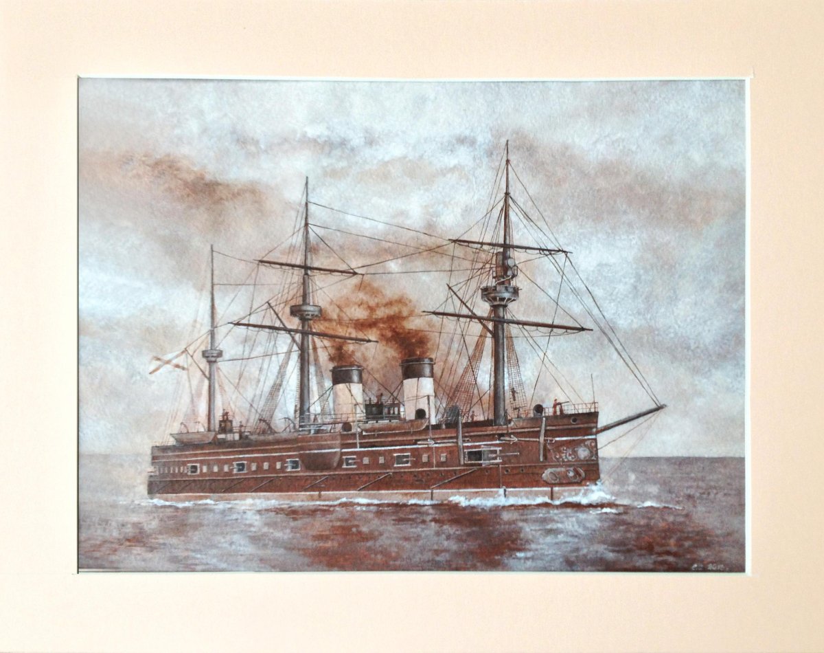 Крейсер Дмитрий Донской 1904