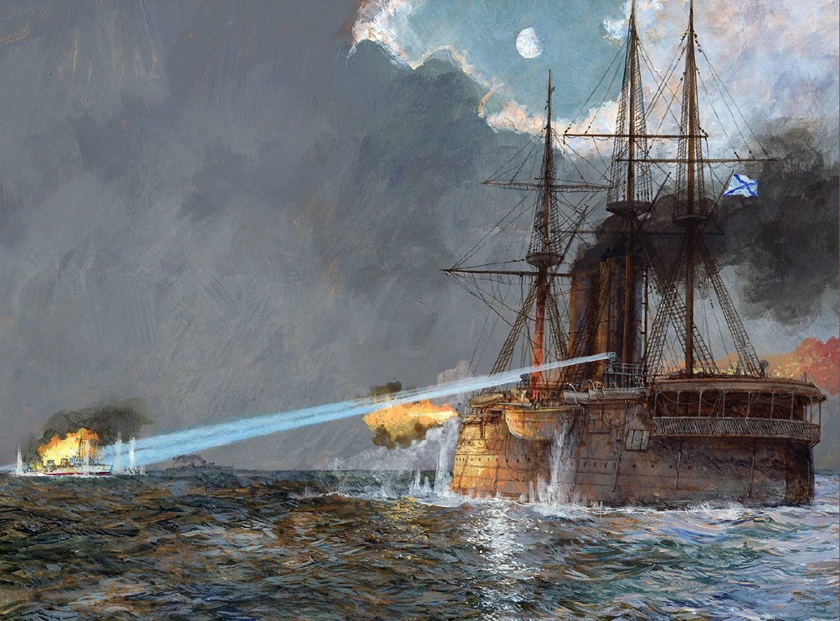 Крейсер Дмитрий Донской Цусима