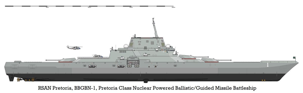 Линкор BBN-65 USS Montana