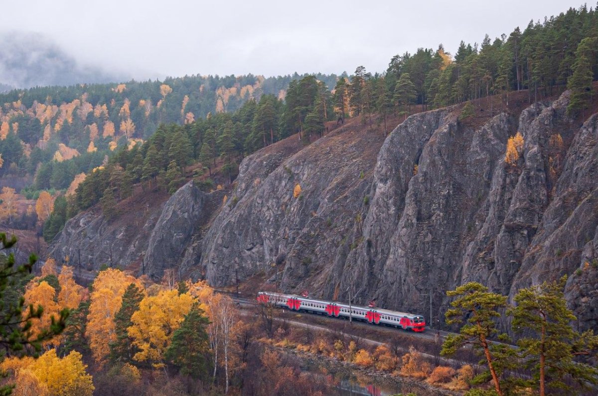 Железная дорога на Урале