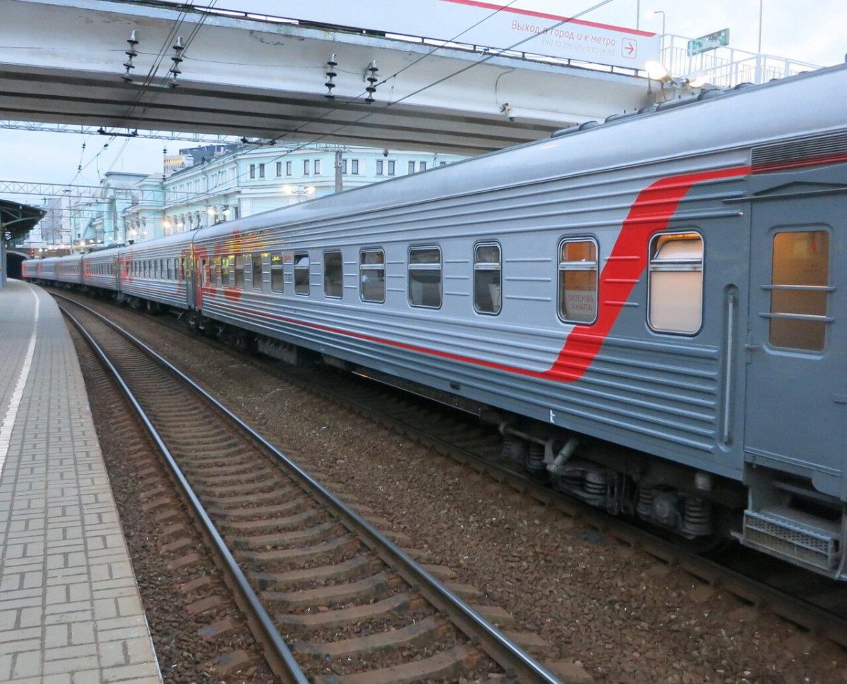 Москва - Анапа РЖД поезд