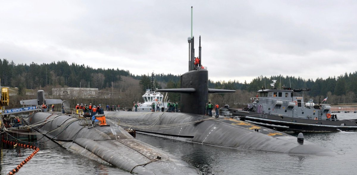 USS Henry m. Jackson SSBN-730 Ohio class Ballistic Missile