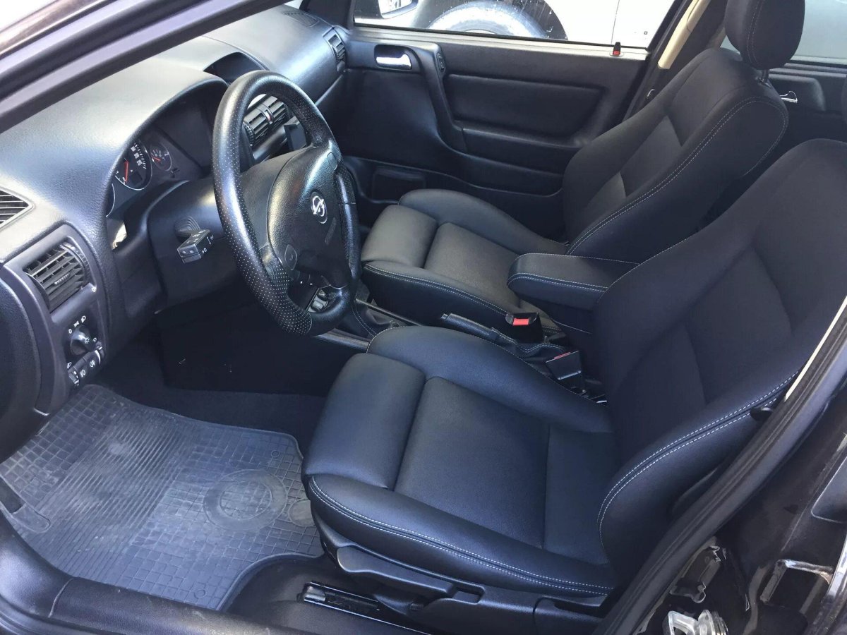 Кожаный салон Opel Astra g