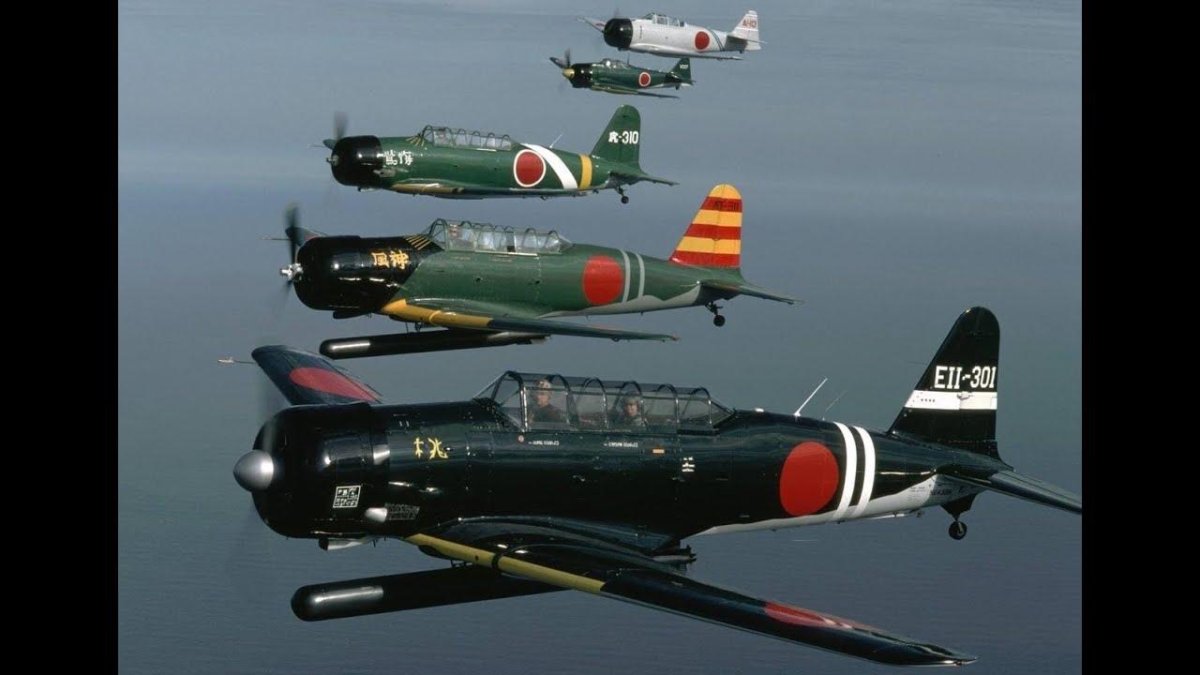 Японские истребители 2 мировой