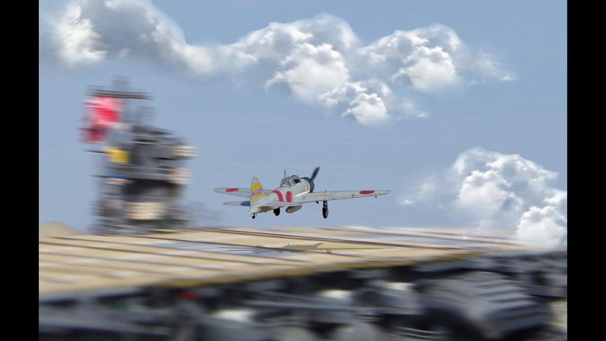 A6m Zero anime