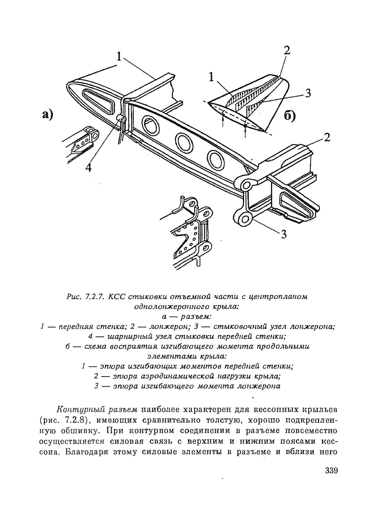 Стрингер самолета чертеж крыла