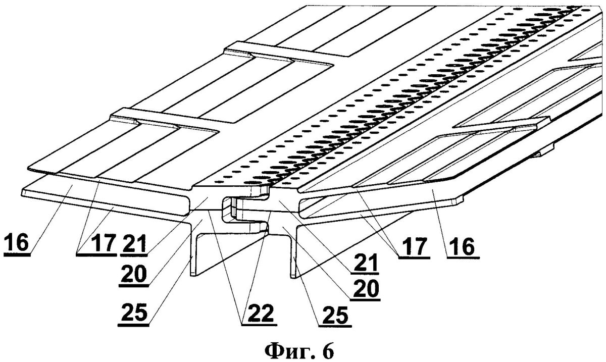 Стык крыла с центропланом