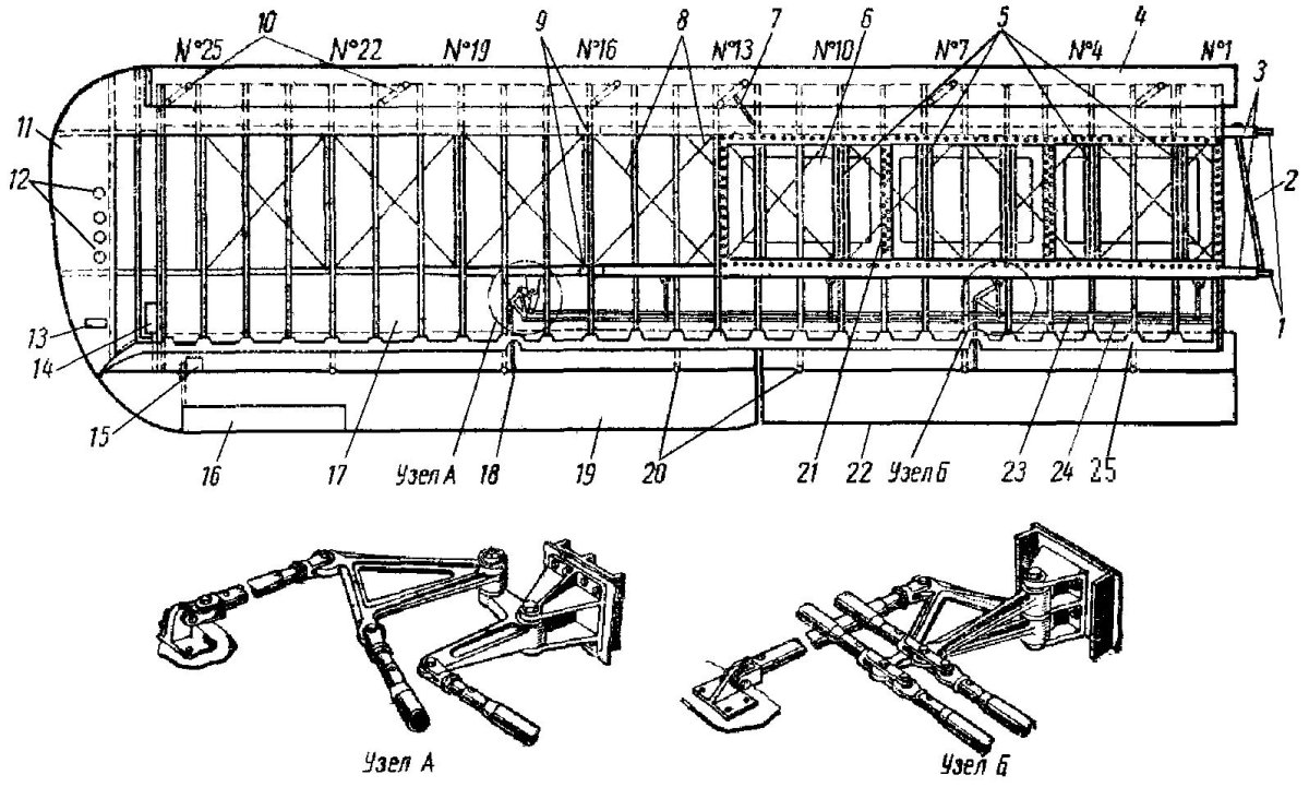Лонжерон крыла АН-2